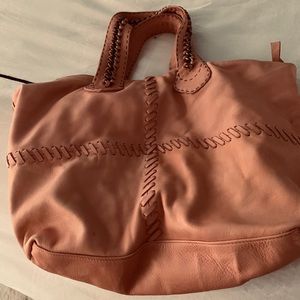 Butter soft leather tote